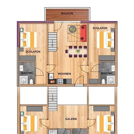 Wellness- Und Familienhotel Garni Dachsteinresort Lägenhetshotell Rußbach am Paß Gschütt