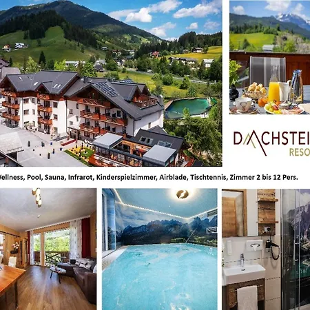 Апарт-отель Wellness- Und Familienhotel Garni Dachsteinresort Русбах-ам-Пас-Гшютт